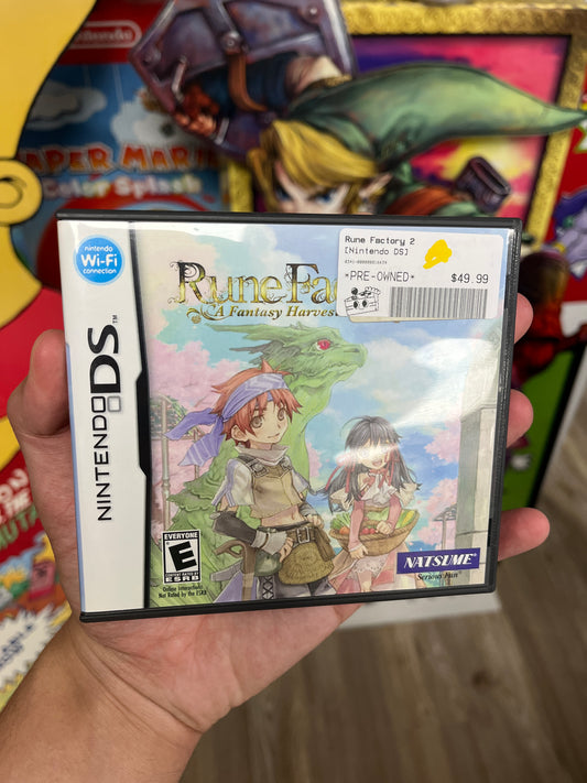Rune Factory 2 DS Complete