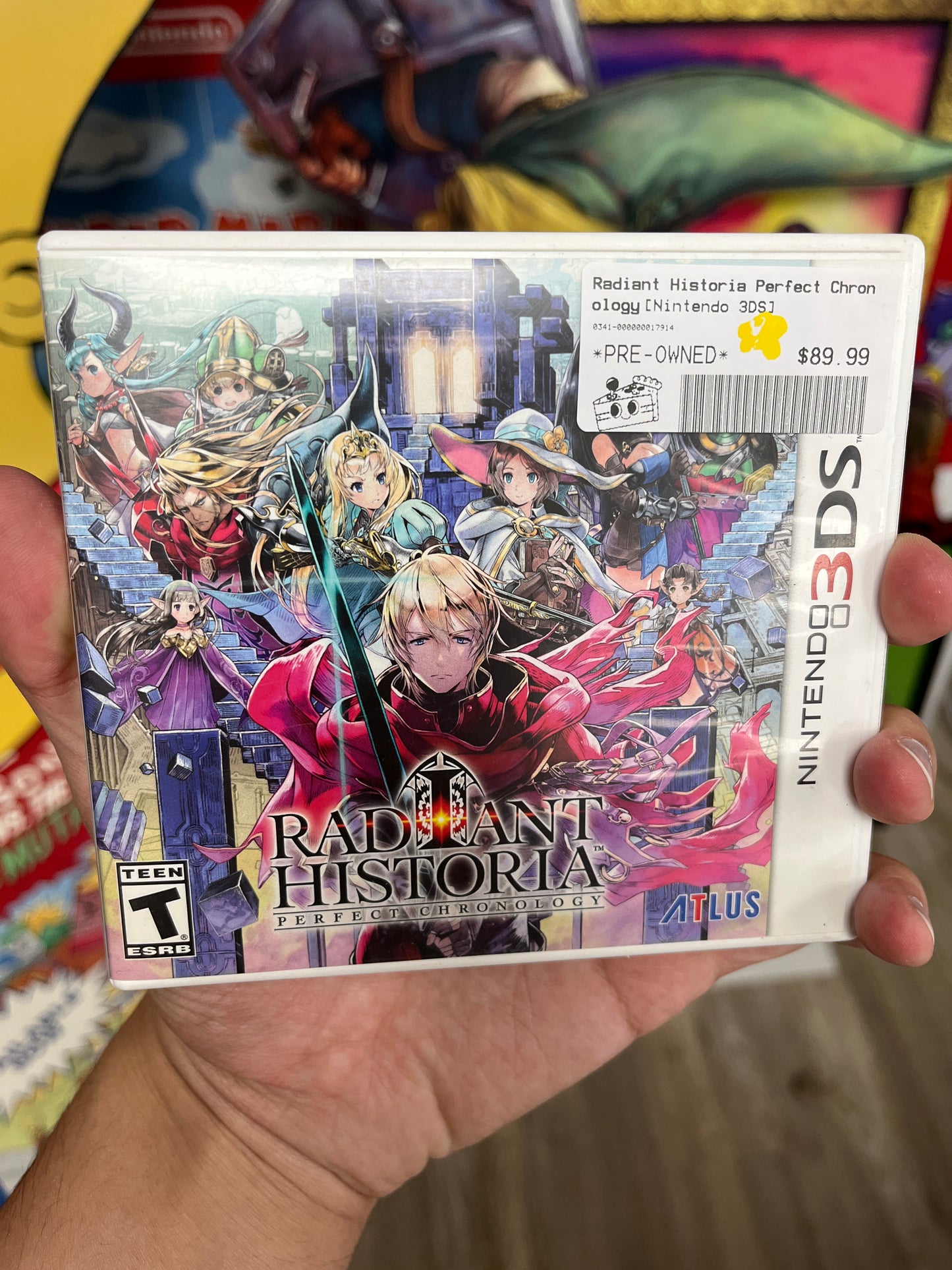 Radiant Historia Perfect Chronology 3DS Complete Rare