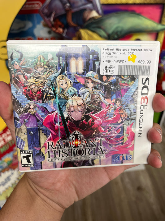 Radiant Historia Perfect Chronology 3DS Complete Rare