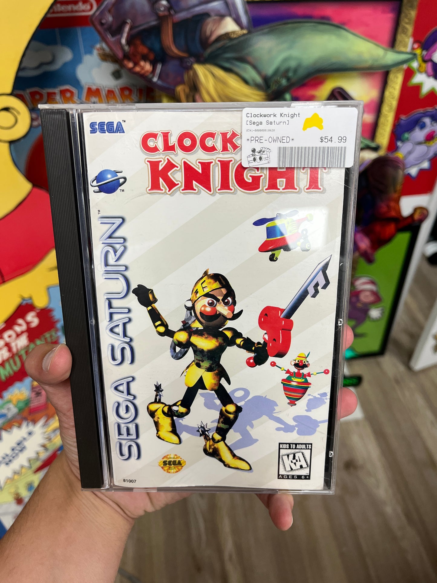Clockwork Knight Sega Saturn Complete