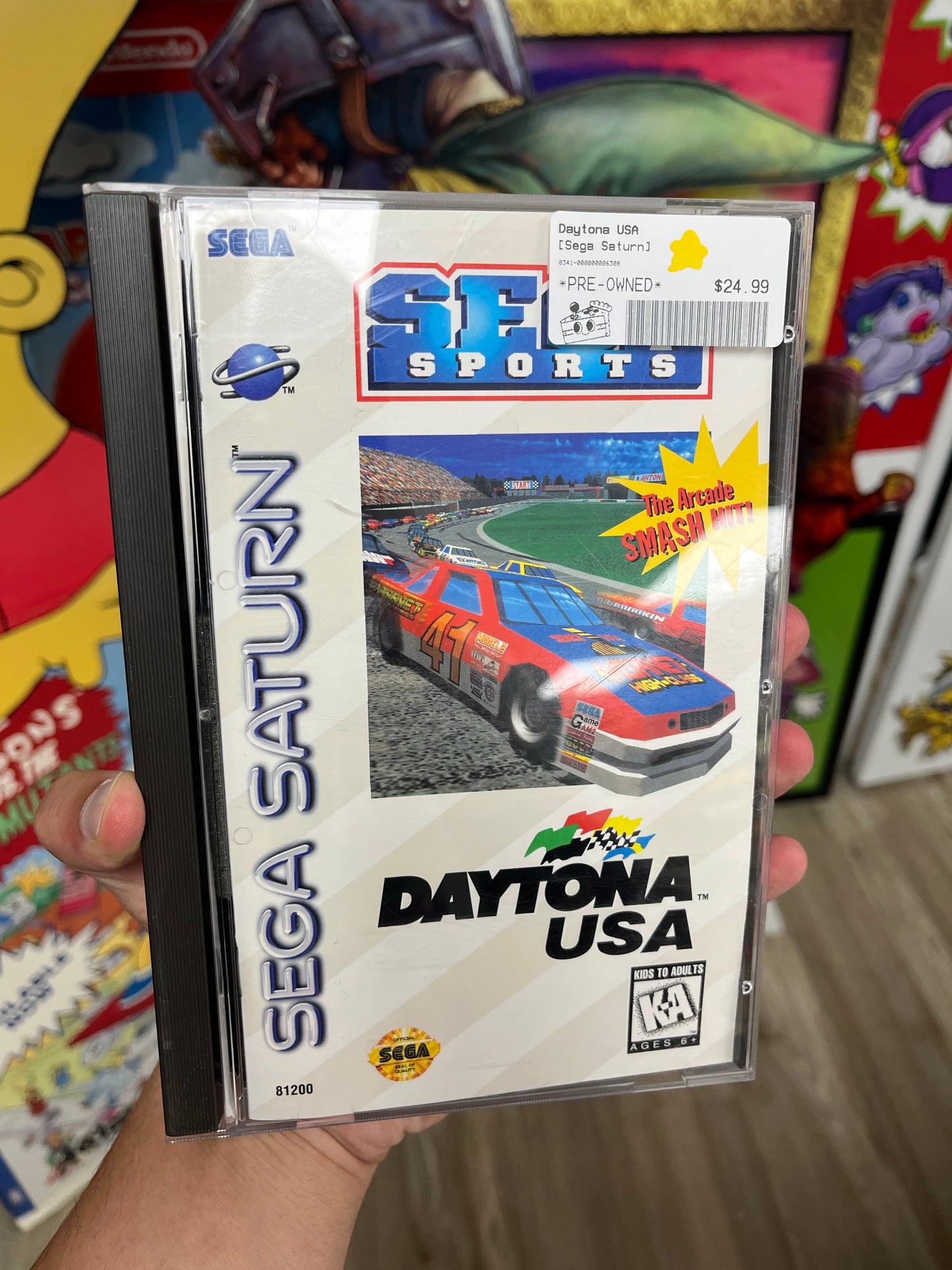 Daytona USA Sega Saturn Complete