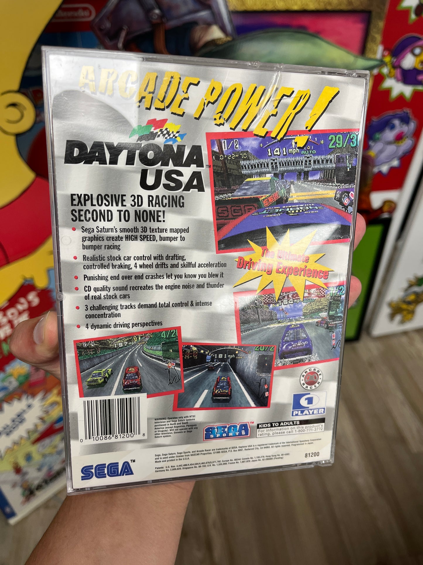 Daytona USA Sega Saturn Complete