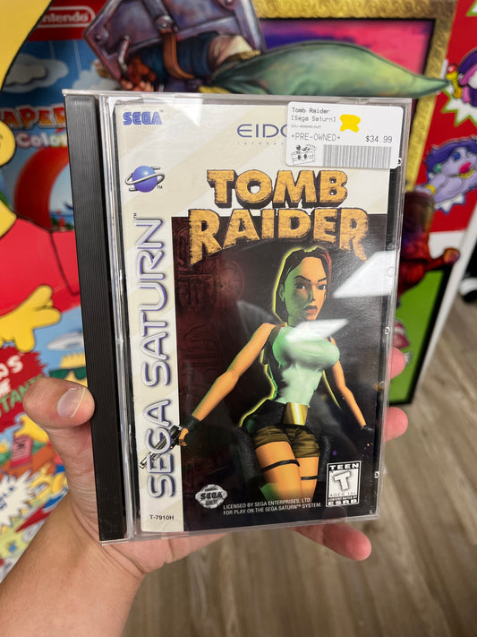 Tomb Raider Sega Saturn Complete