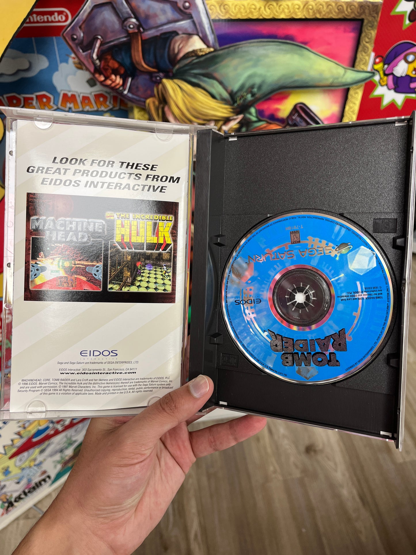 Tomb Raider Sega Saturn Complete