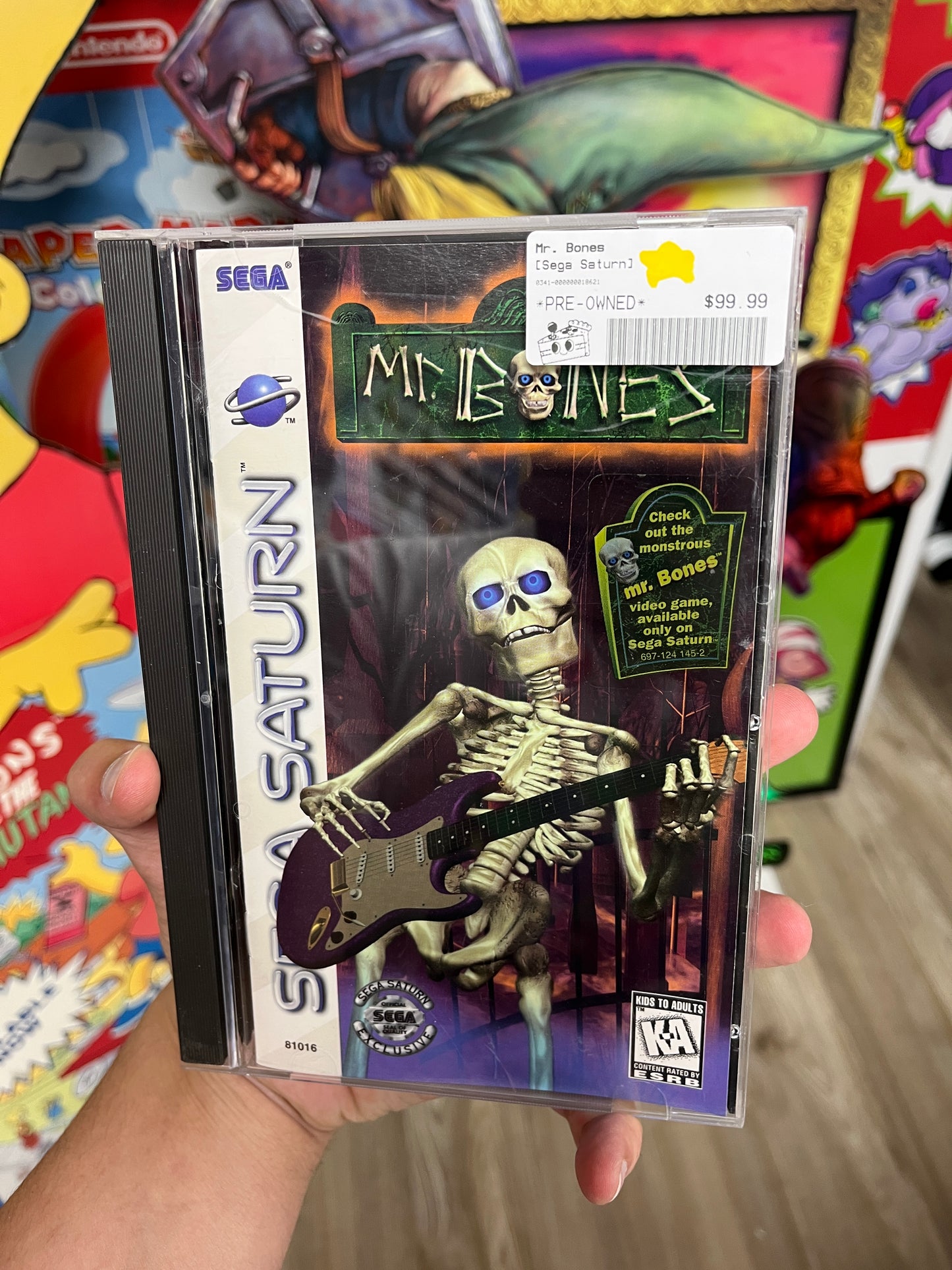Mr. Bones Sega Saturn Complete (this game sucks lol)