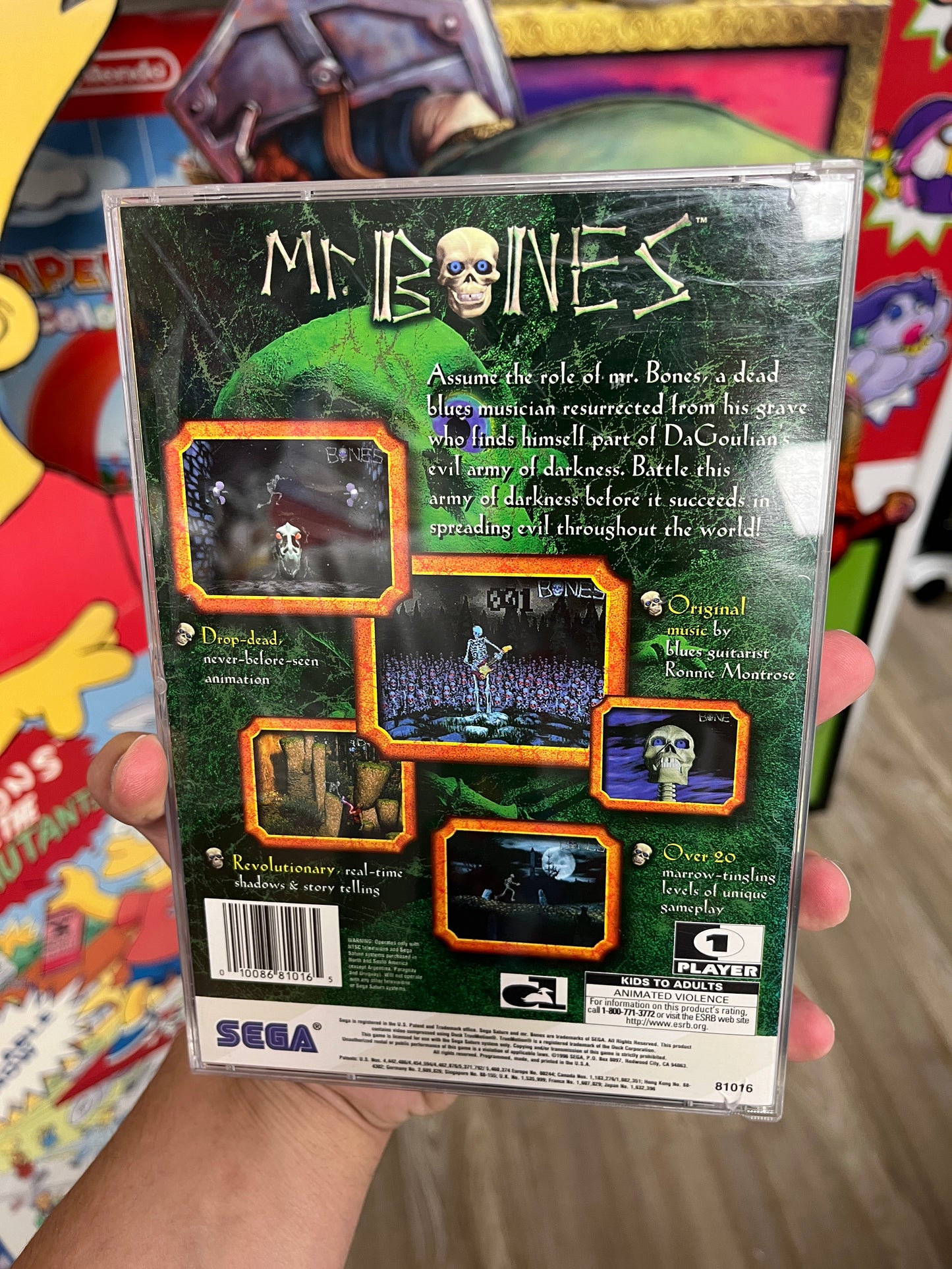 Mr. Bones Sega Saturn Complete (this game sucks lol)