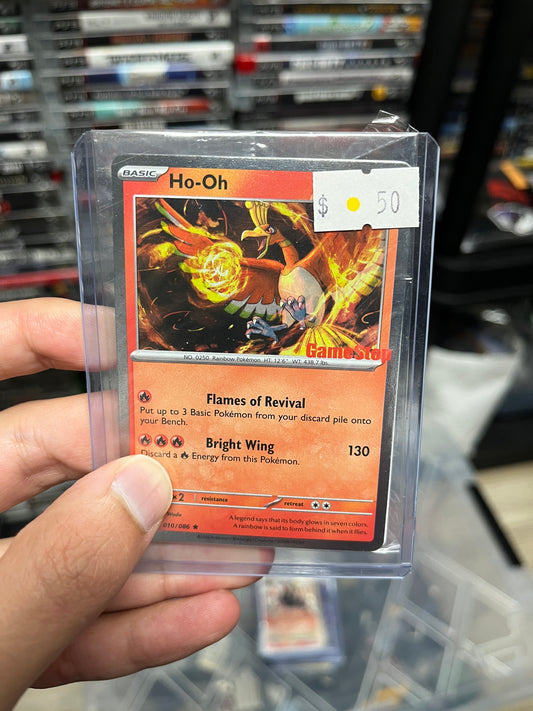 Ho-Oh GameStop Stamped Promo Sealed