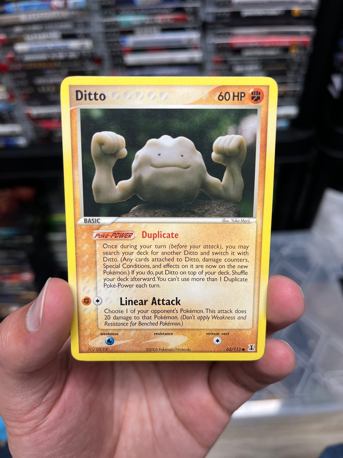 Ditto Geodude (awesome)