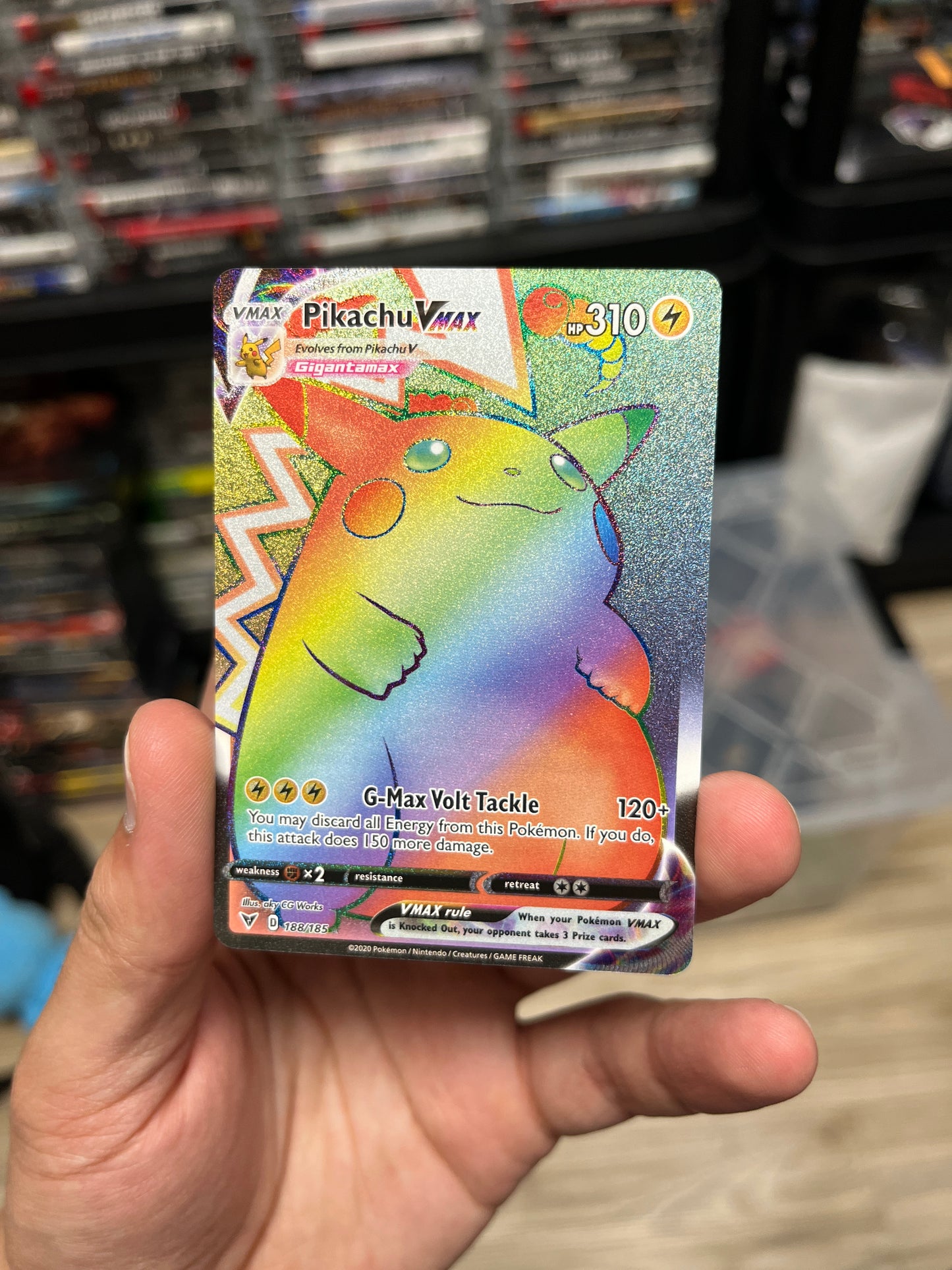 Fat Rainbow Pikachu Clean