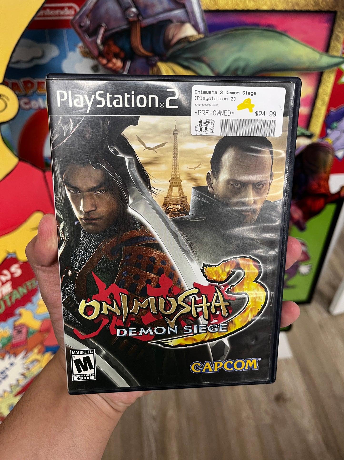 Onimusha 3 Demon Siege PS2 Complete