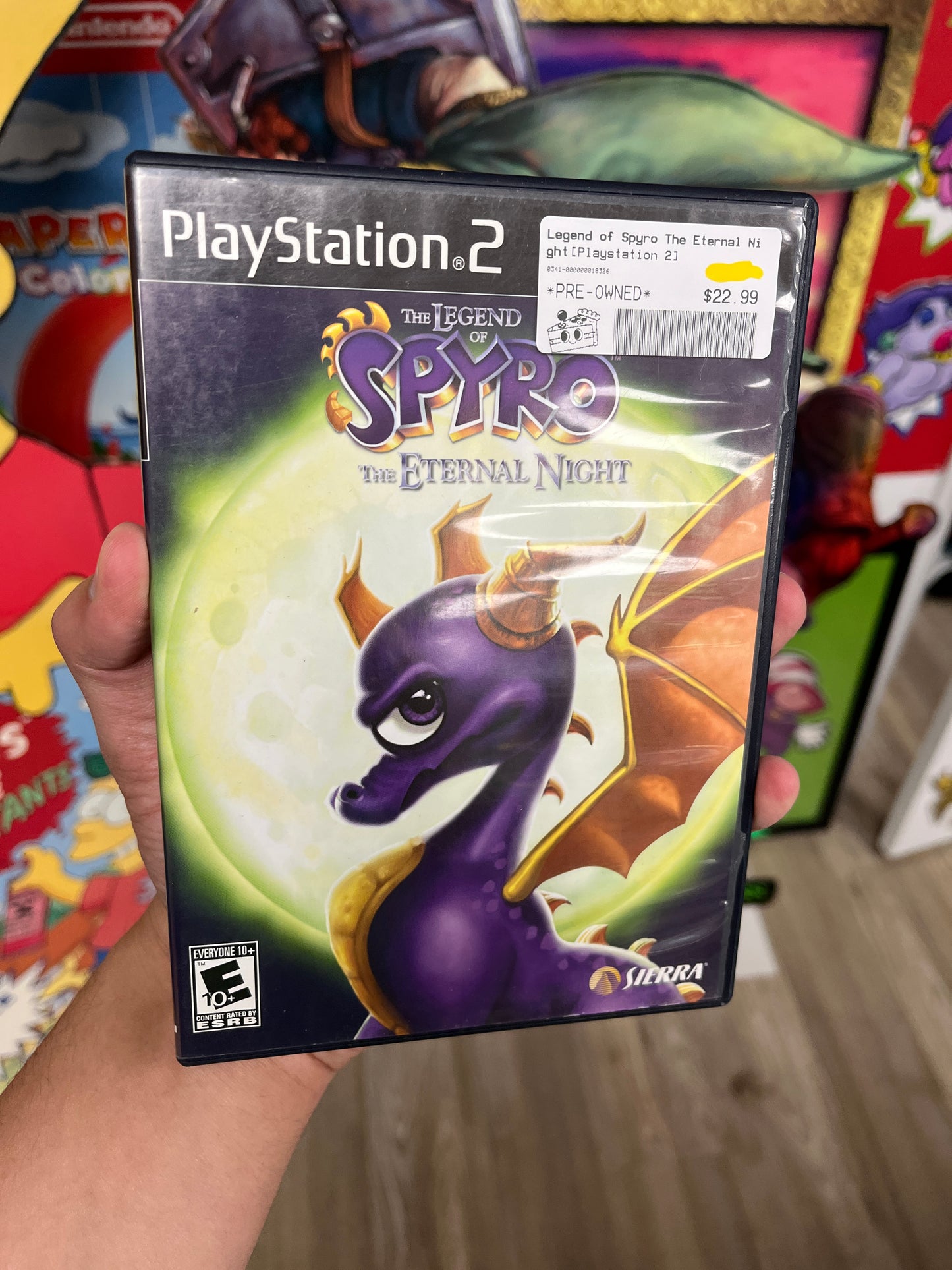 Legend of Spyro the Eternal Night PS2 Complete