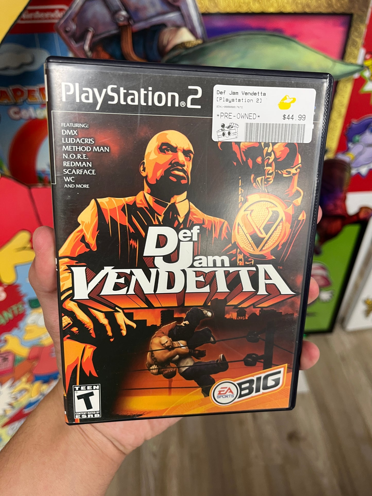 Def Jam Vendetta PS2 Complete