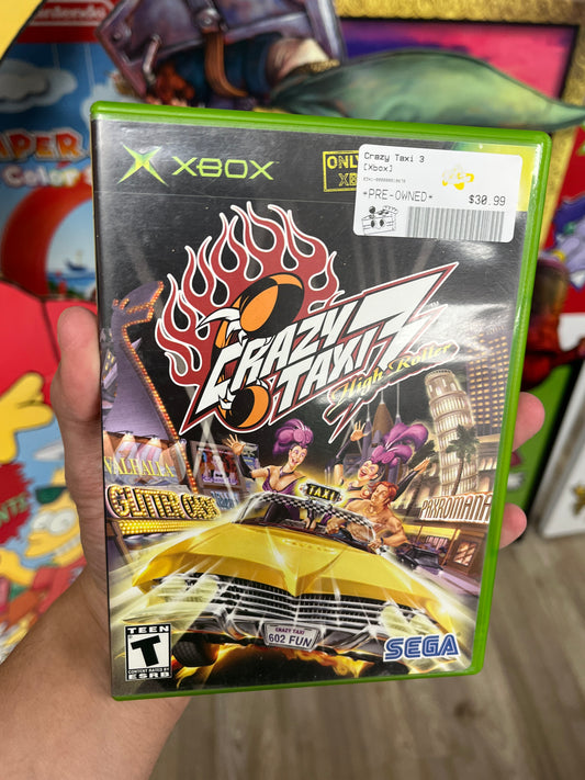 Crazy Taxi High Roller Xbox Complete
