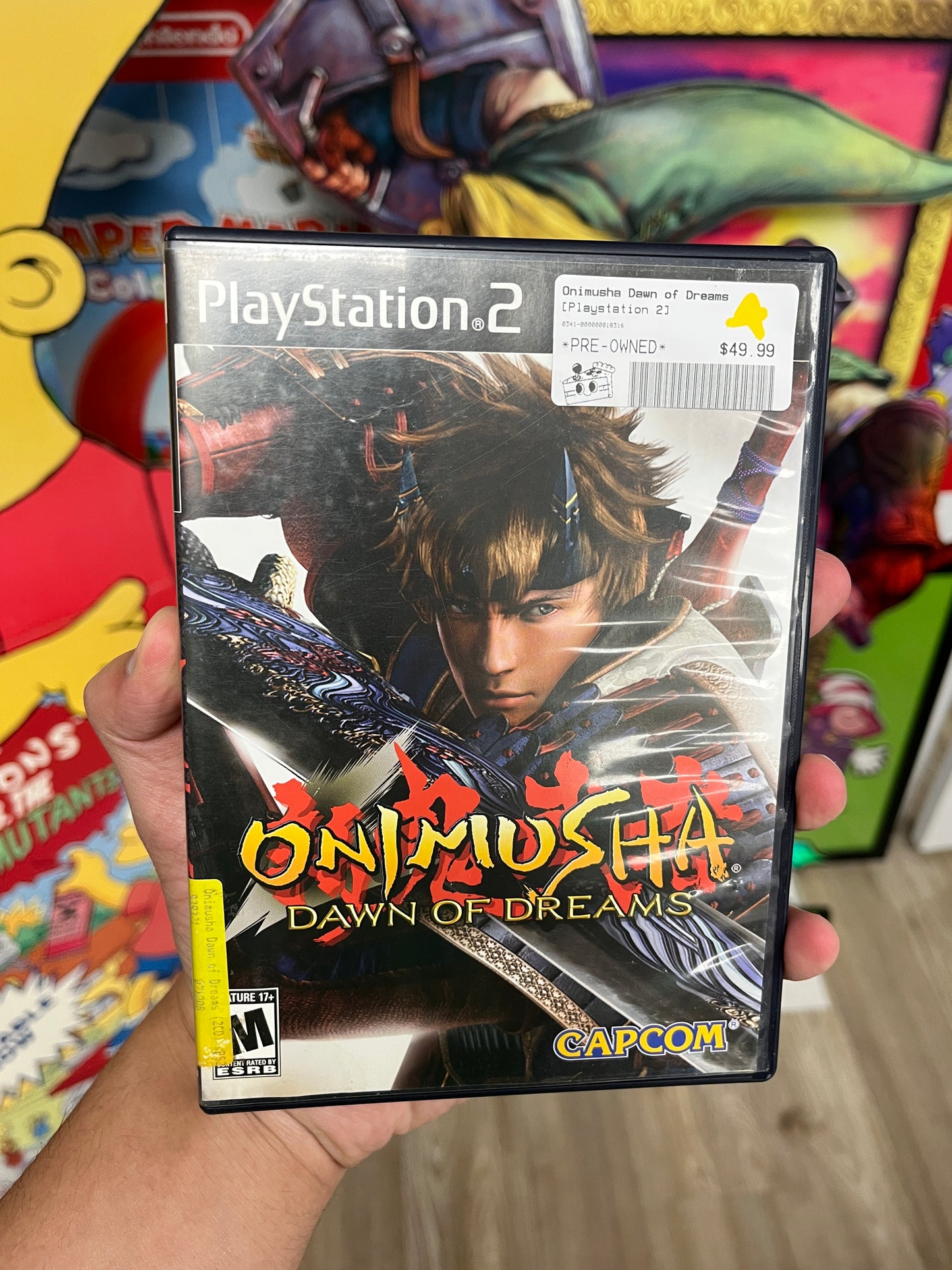 Onimusha Dawn of Dreams PS2 Complete