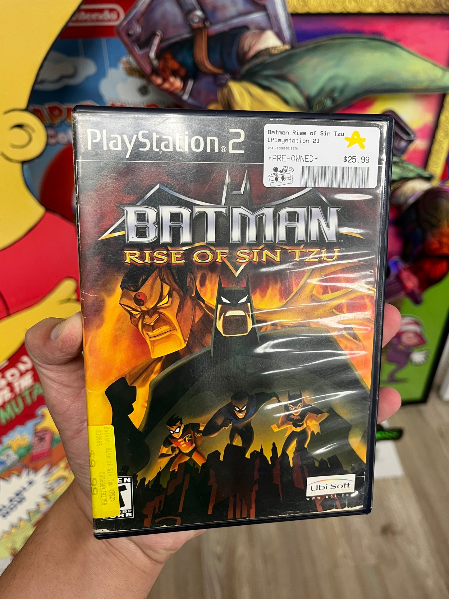 Batman Rise of Sin Tzu PS2 Complete