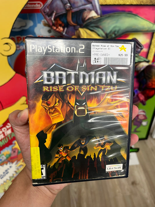 Batman Rise of Sin Tzu PS2 Complete