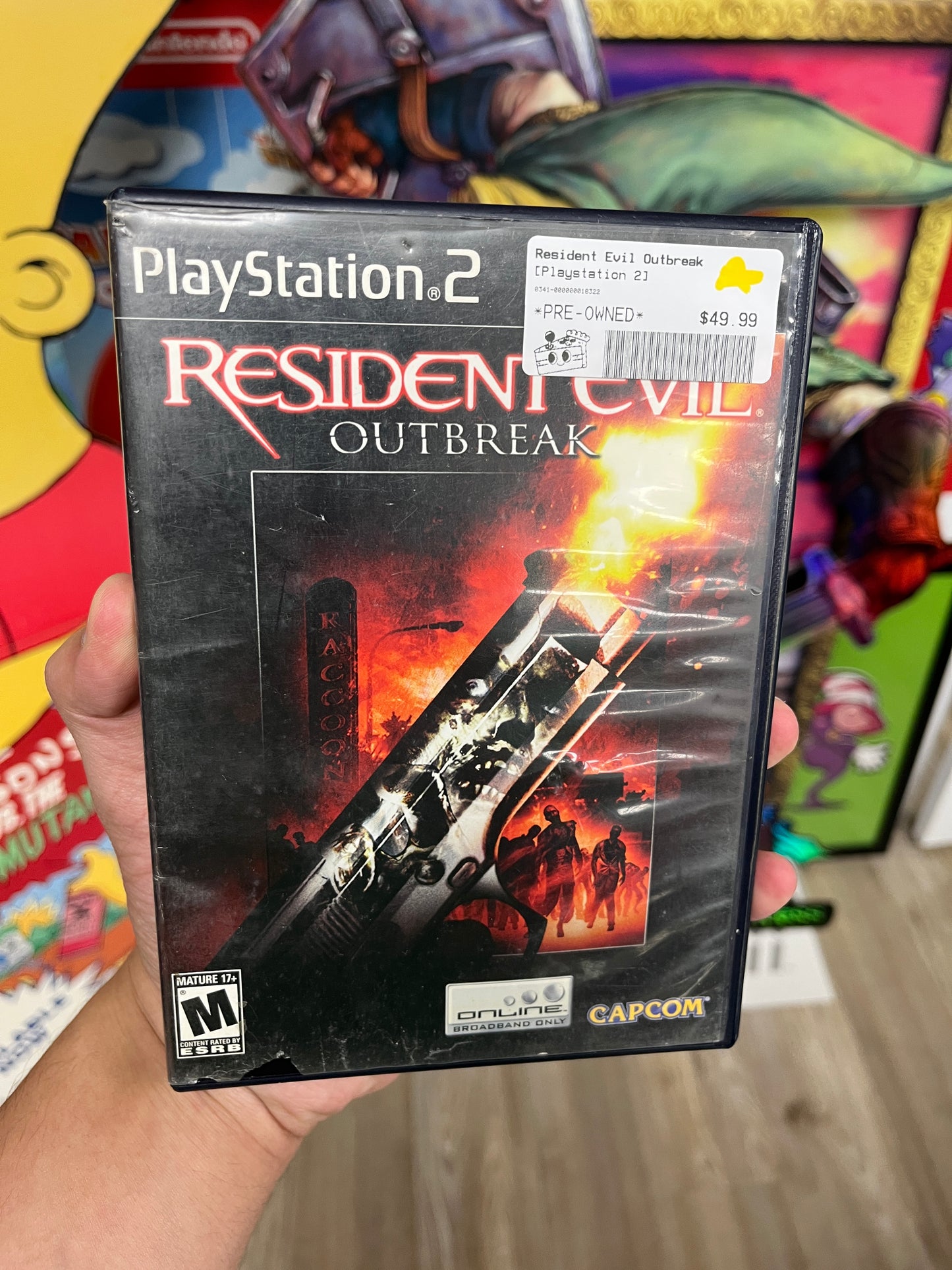 Resident Evil Outbreak PS2 Complete