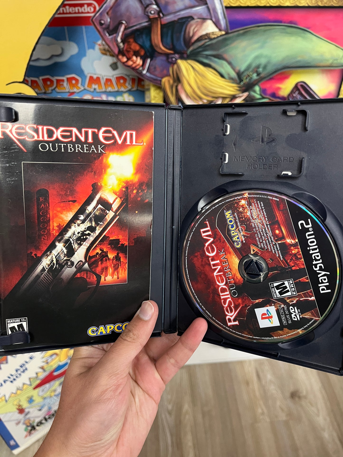 Resident Evil Outbreak PS2 Complete