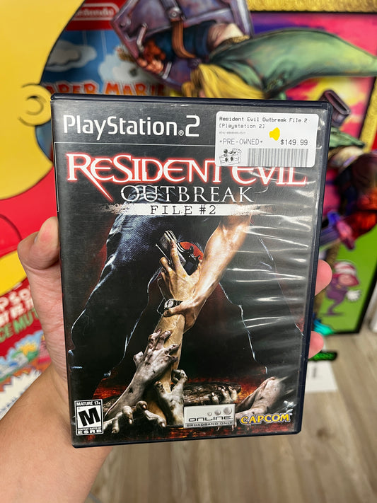 Resident Evil Outbreak File 2 PS2 Complete
