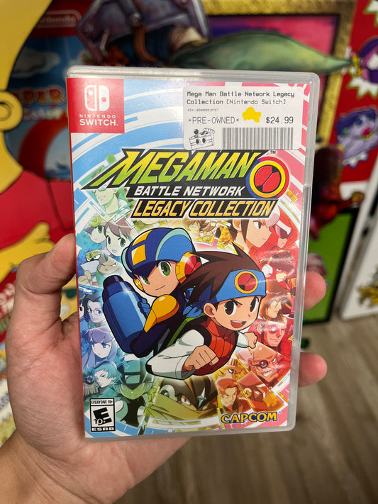 Megaman Battle Network Legacy Collection Switch CIB