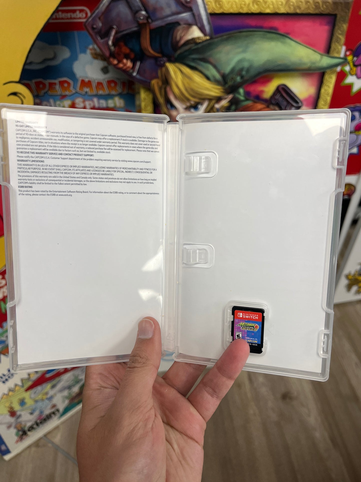 Megaman Battle Network Legacy Collection Switch CIB