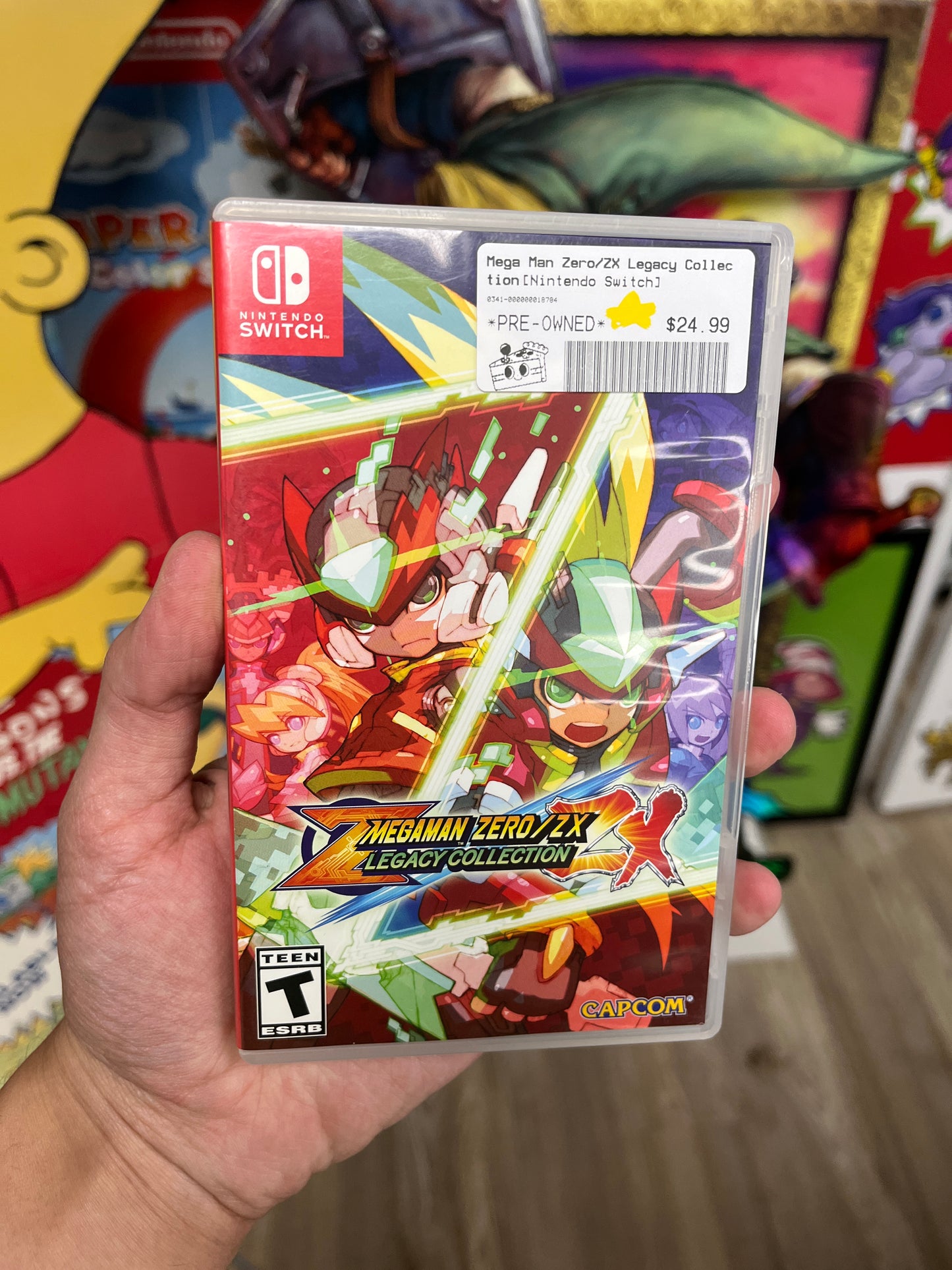 Mega Man Zero/ZX Legacy Collection Switch CIB