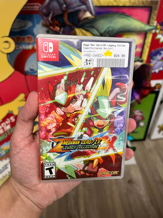 Mega Man Zero/ZX Legacy Collection Switch CIB