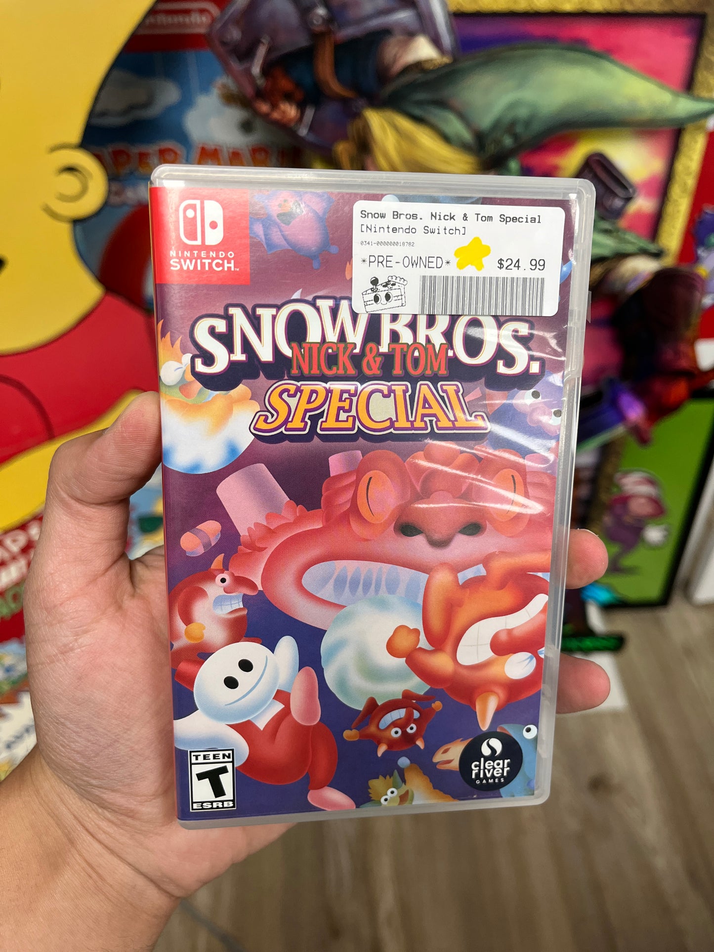 Snow Bros Nick & Tom Special Switch Complete