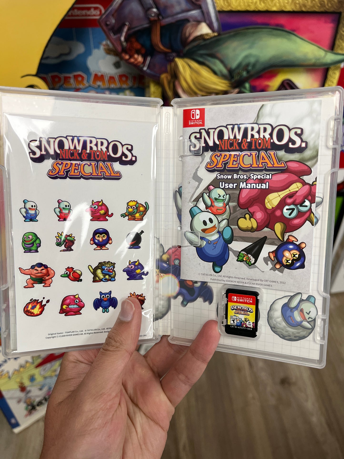 Snow Bros Nick & Tom Special Switch Complete
