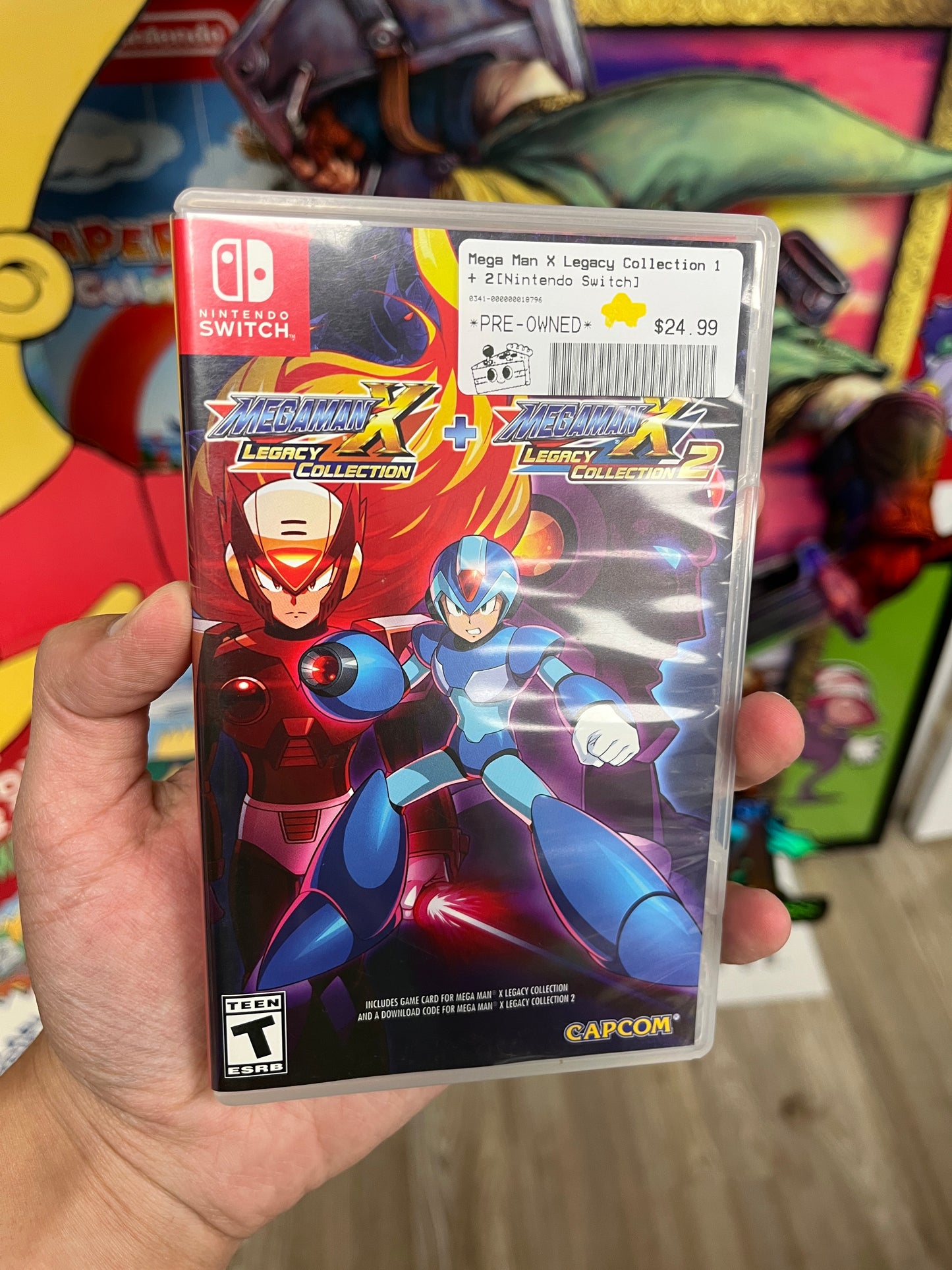 Mega Man X Legacy Collection 1 + 2 Switch Complete