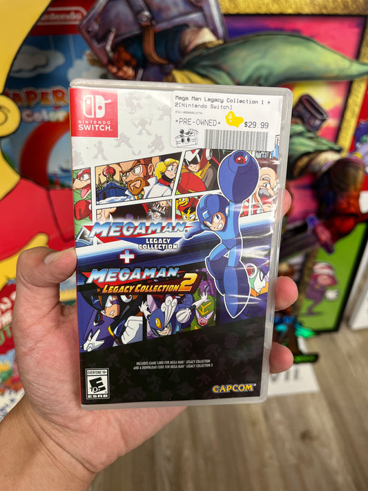 Megaman Legacy Collection 1 + 2 Switch Complete