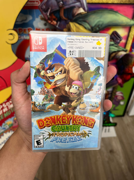 Donkey Kong Country Tropical Freeze Switch Complete