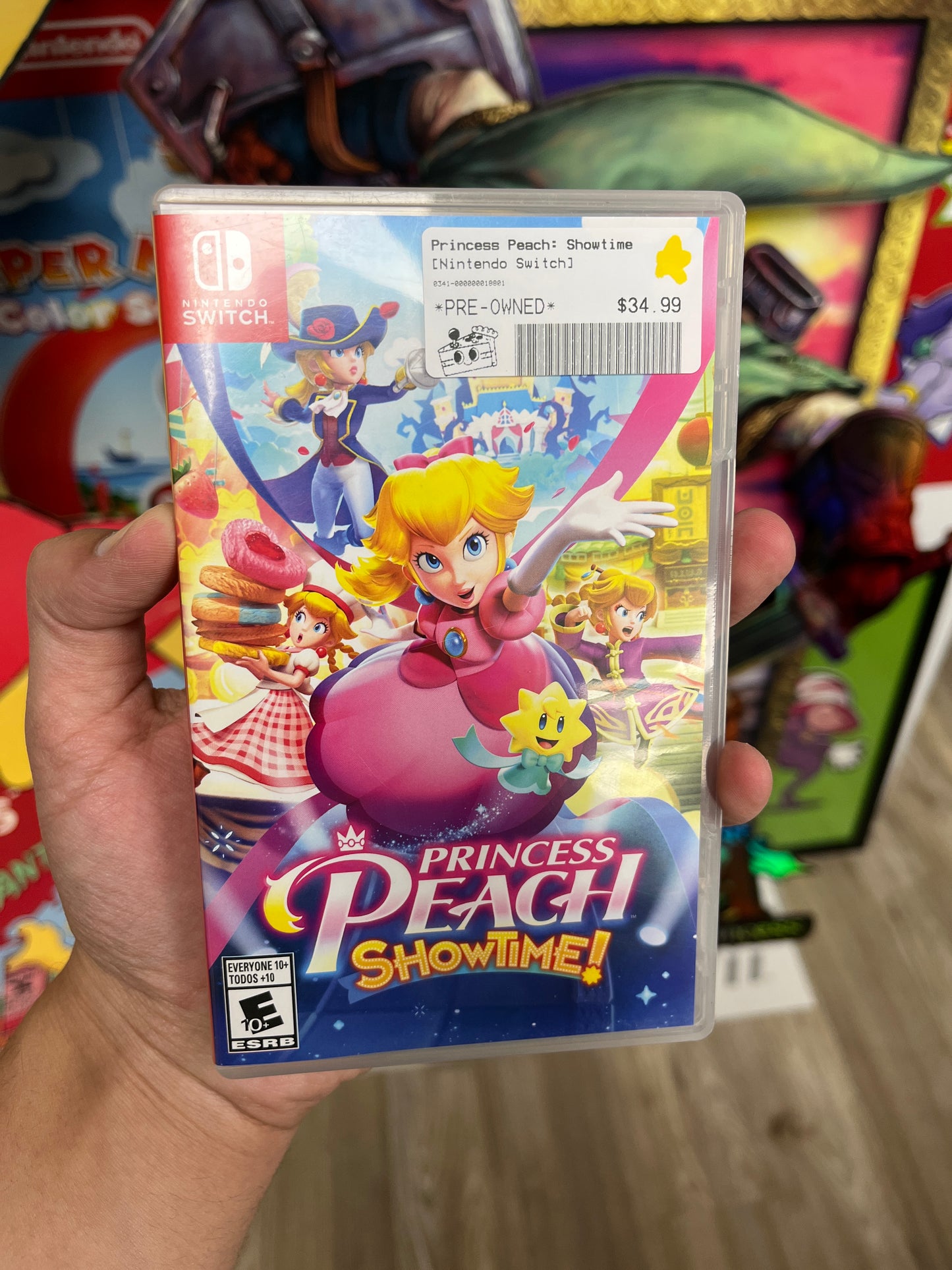 Princess Peach Showtime Switch Complete