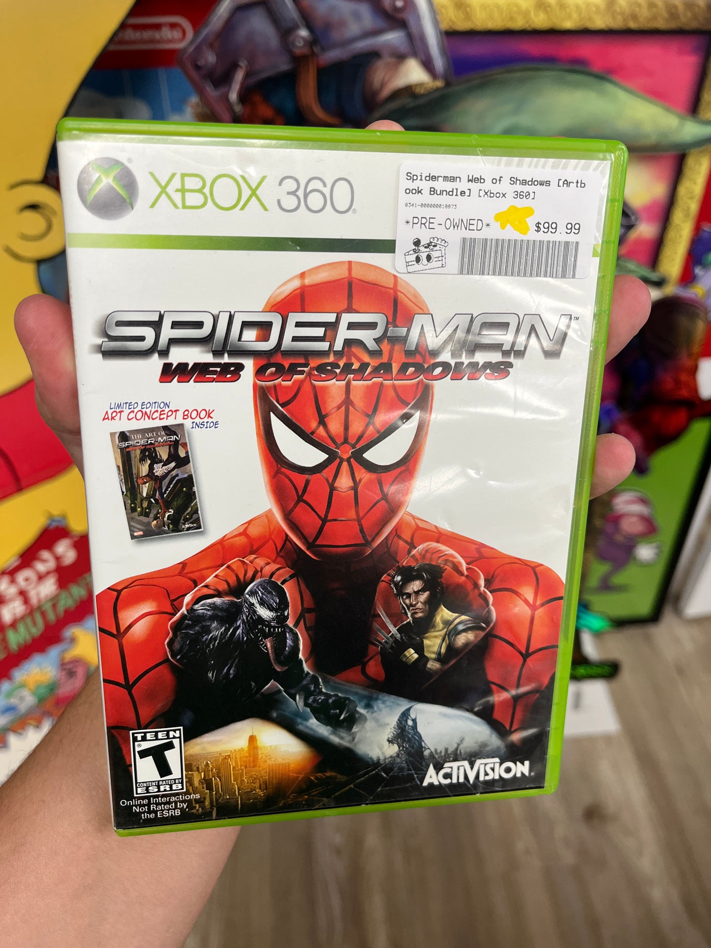 Spiderman Web of Shadows 360 Complete