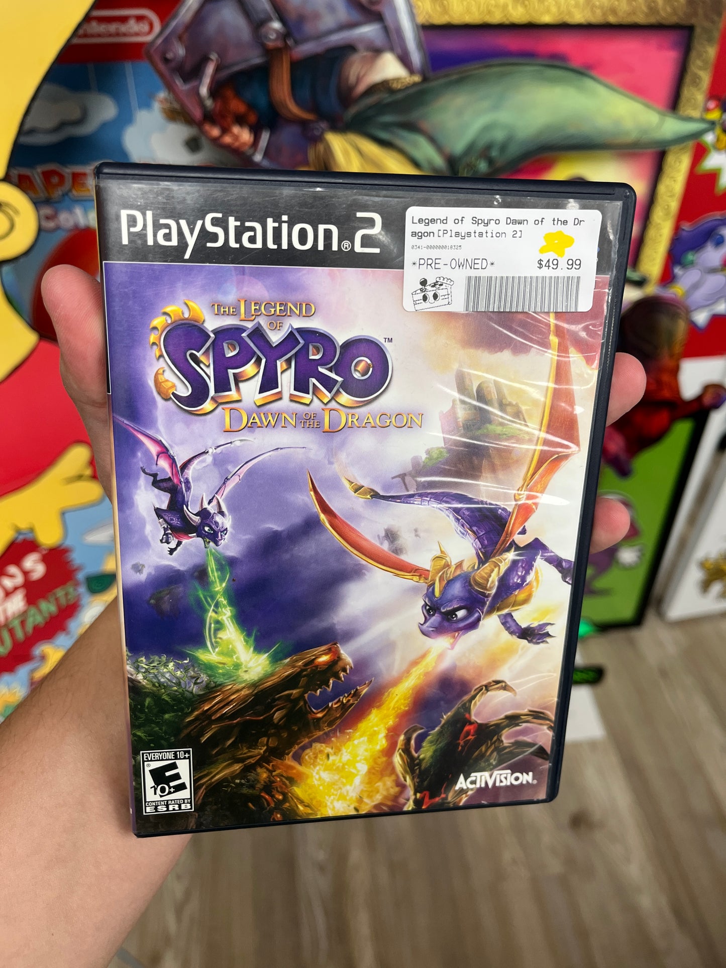 Legend of Spyro Dawn of the Dragon PS2 Complete