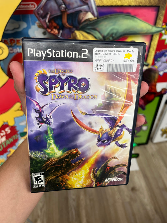 Legend of Spyro Dawn of the Dragon PS2 Complete