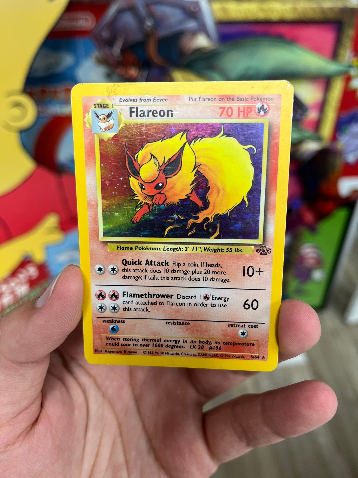 Flareon Pokemon TCG