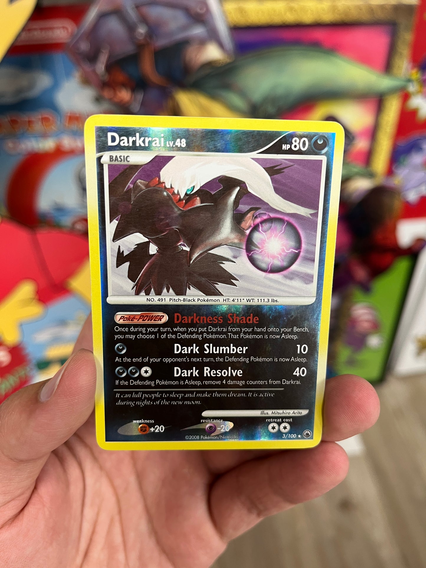 Darkrai Pokemon TCG