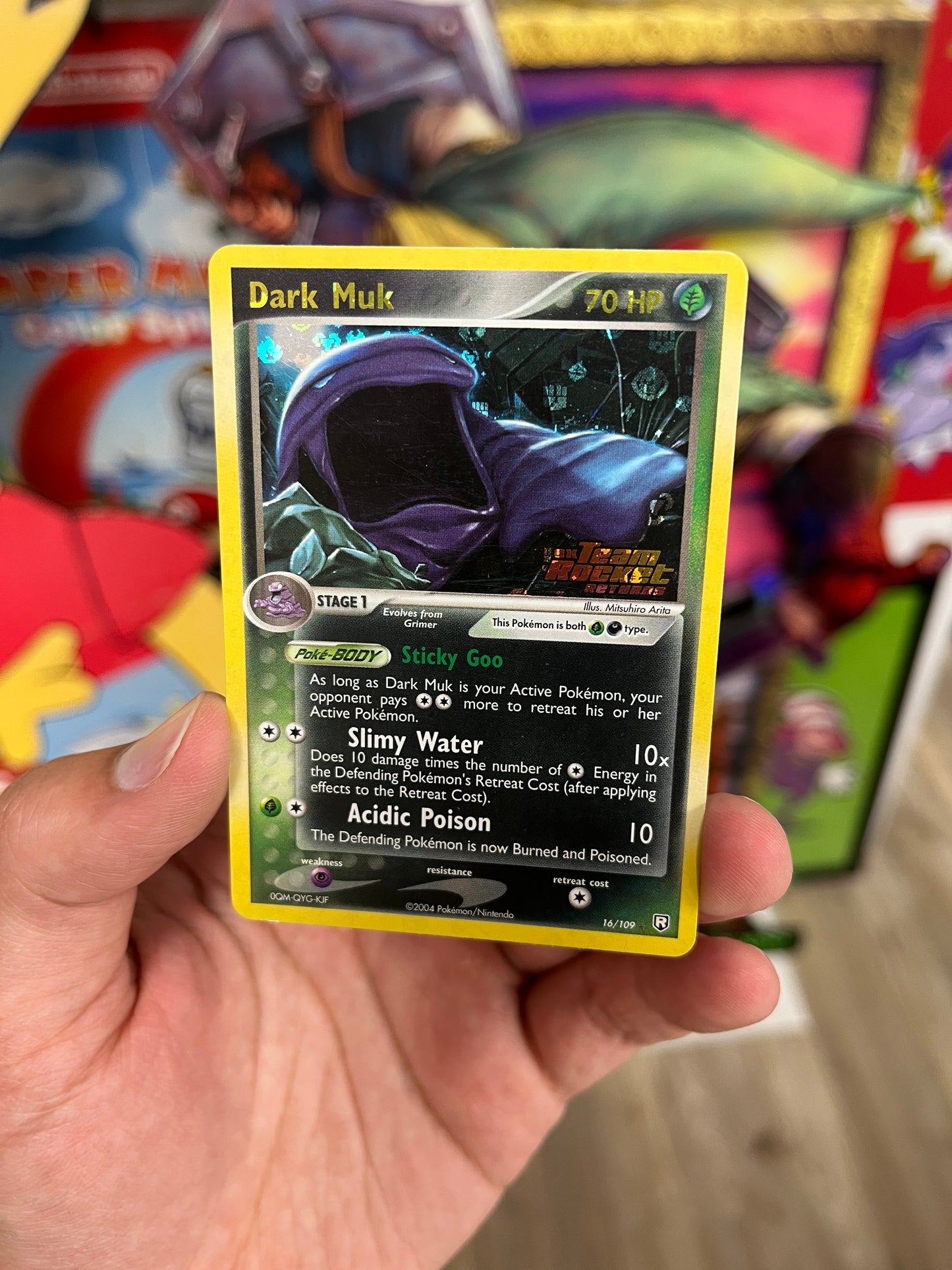 Dark Muk Pokemon TCG
