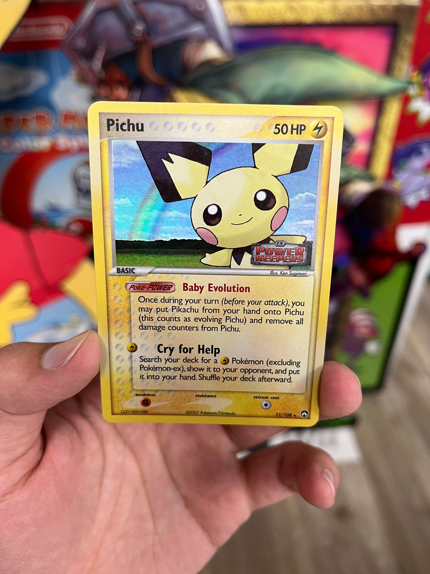 Pichu Pokemon TCG