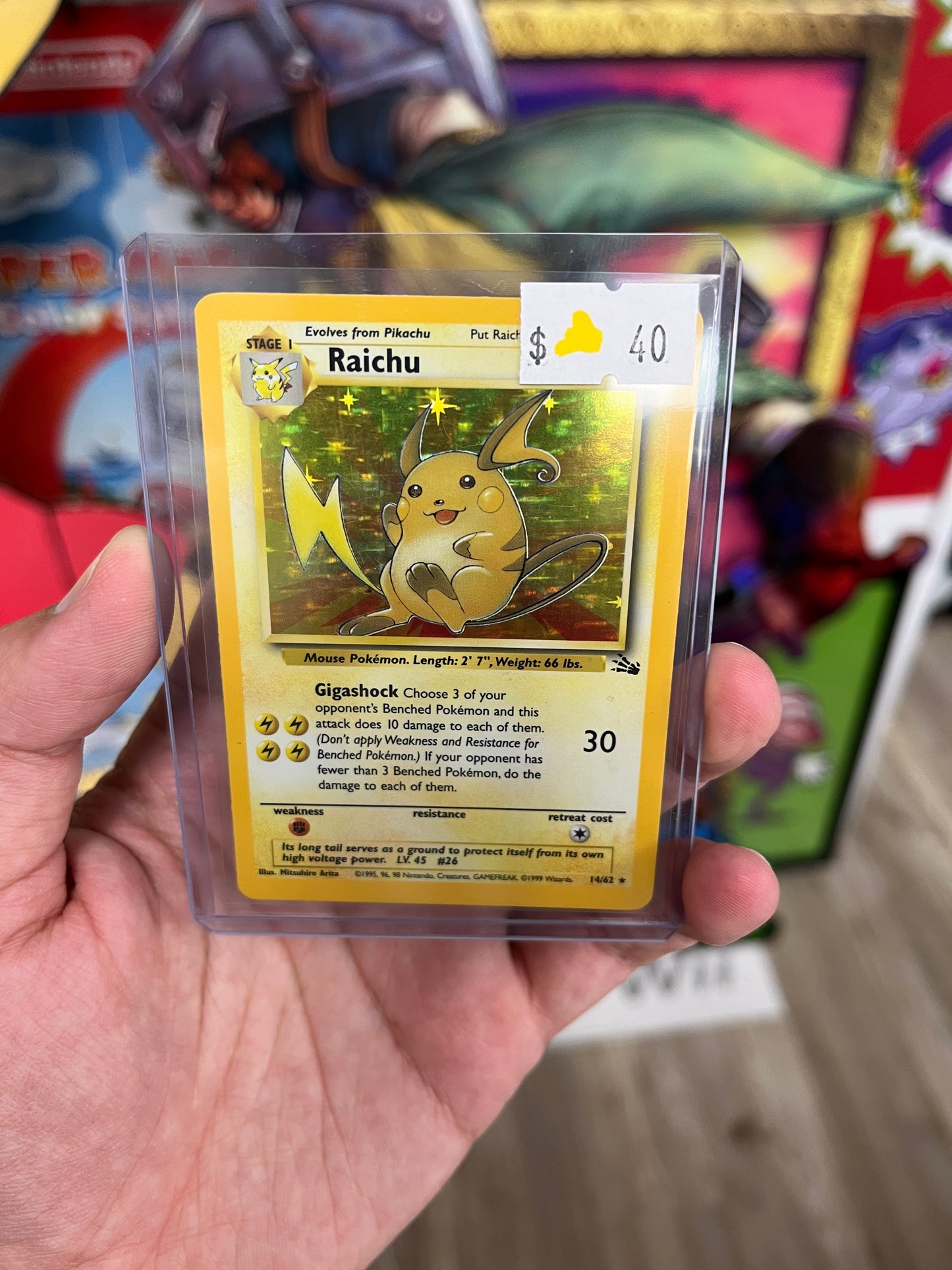 Raichu Pokemon TCG
