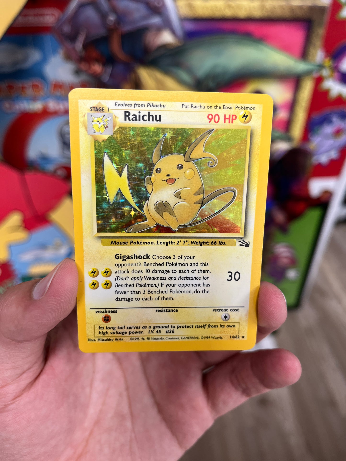 Raichu Pokemon TCG
