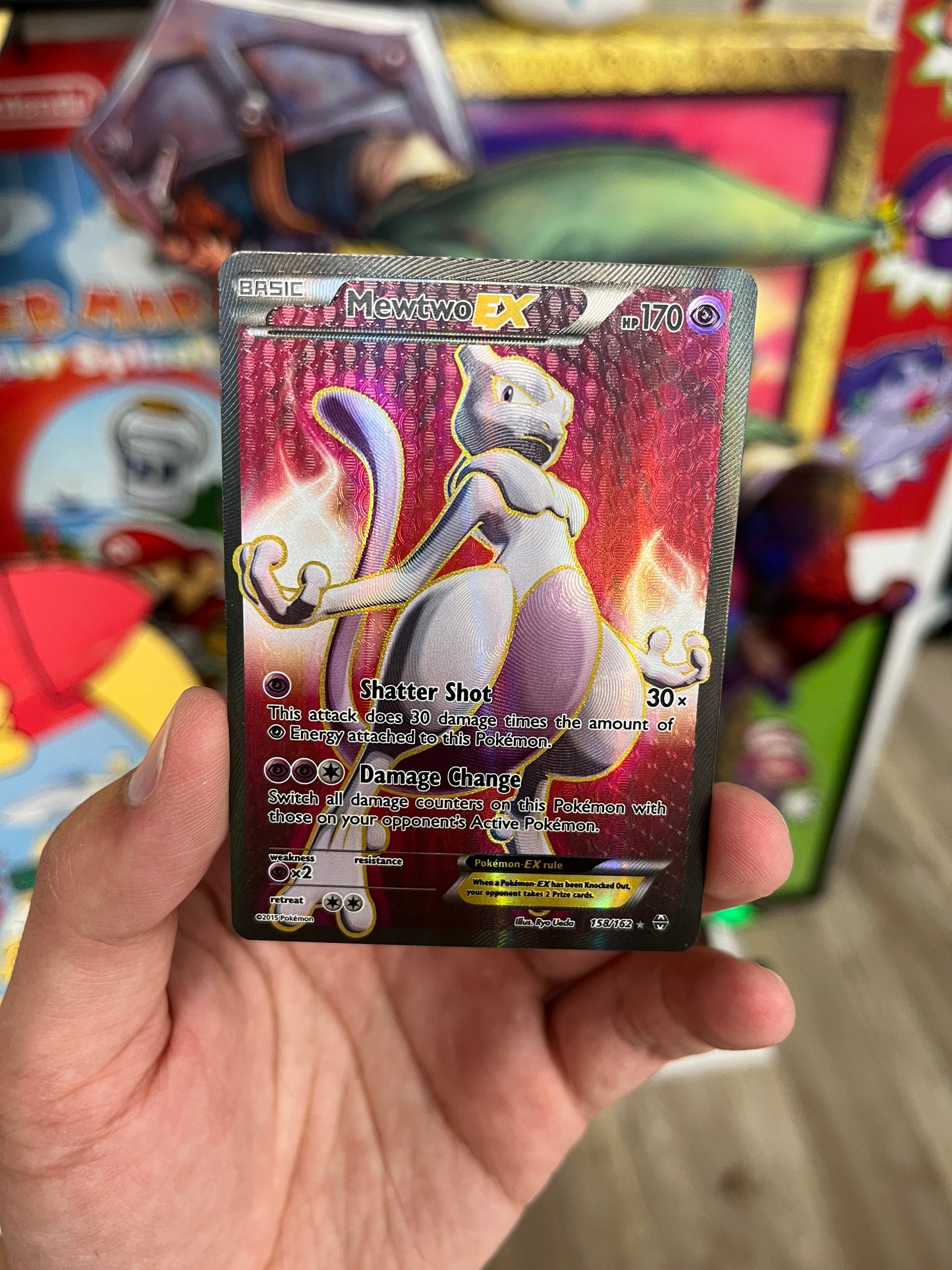 Mewtwo EX Pokemon TCG