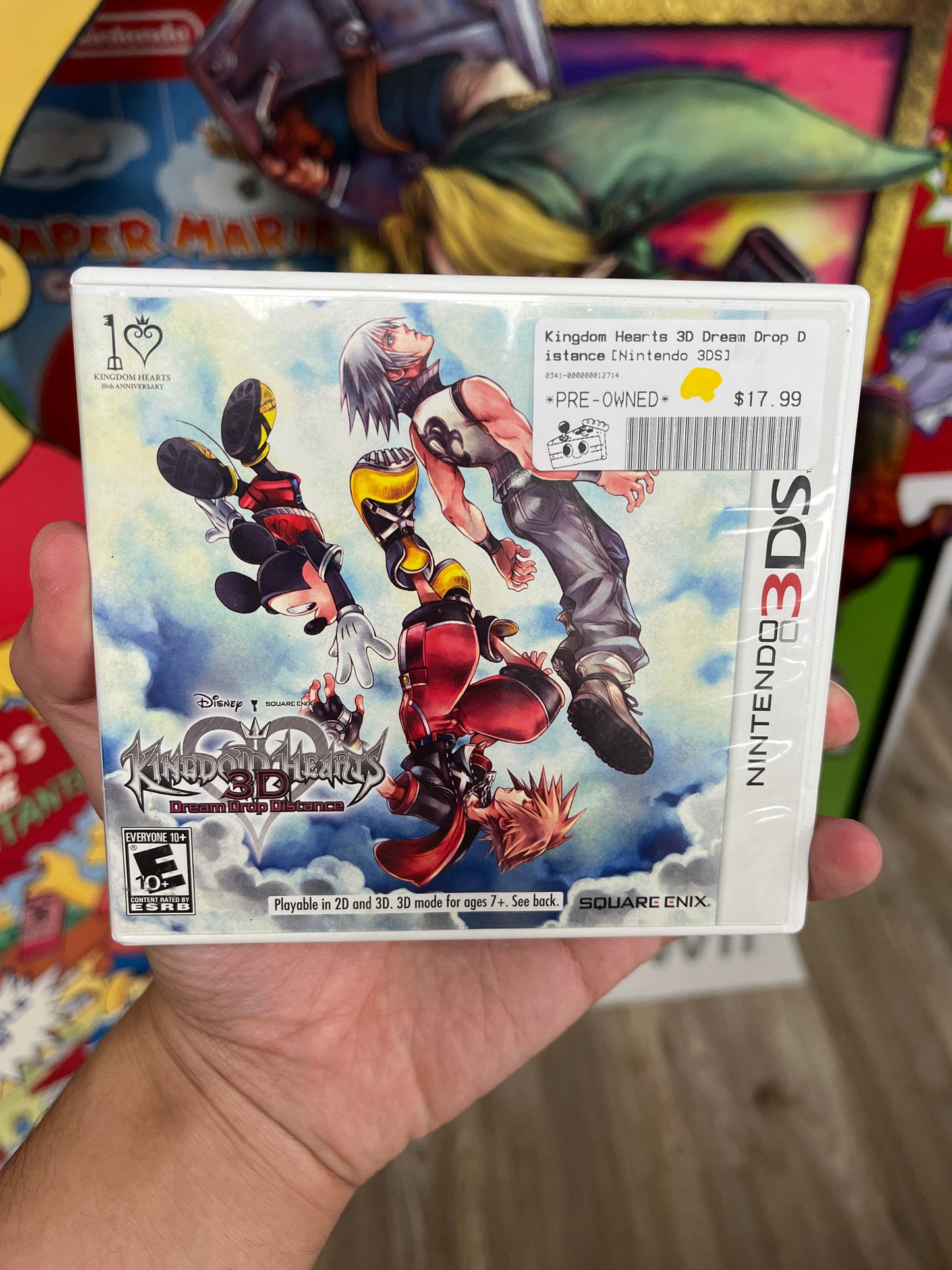 Kingdom Hearts 3D Dream Drop Distance 3DS