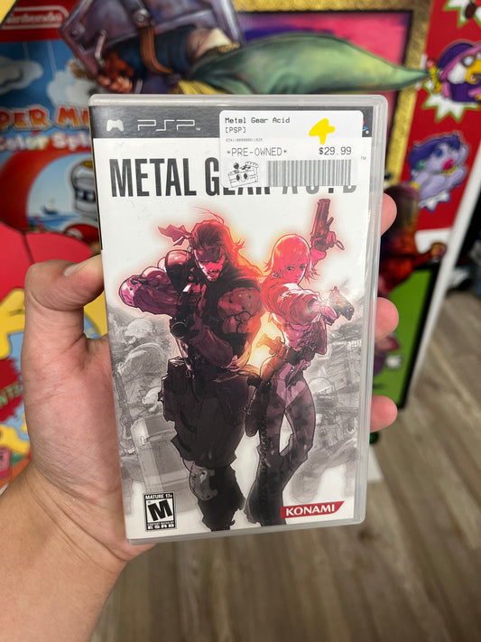 Metal Gear Acid PSP