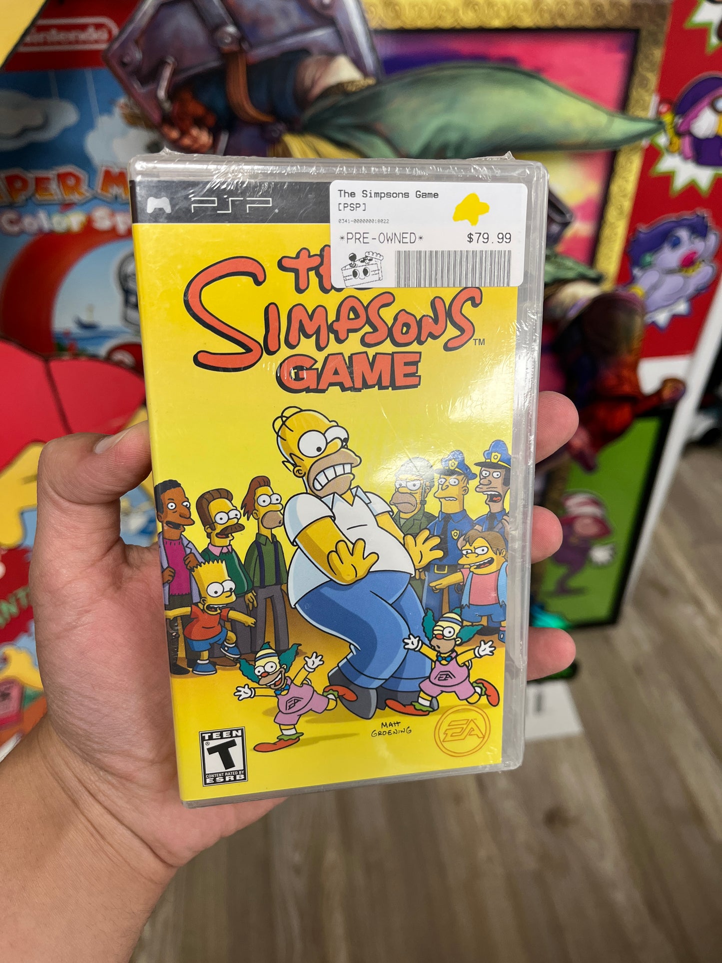 The Simpsons Game PSP (SEALED)