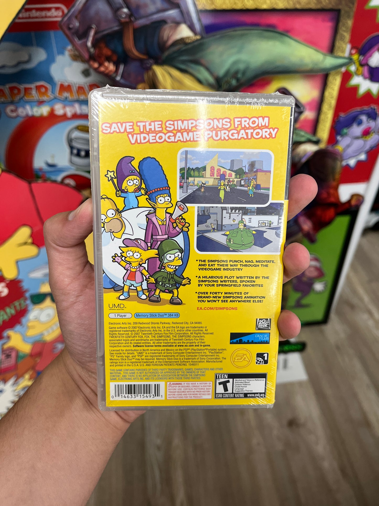 The Simpsons Game PSP (SEALED)