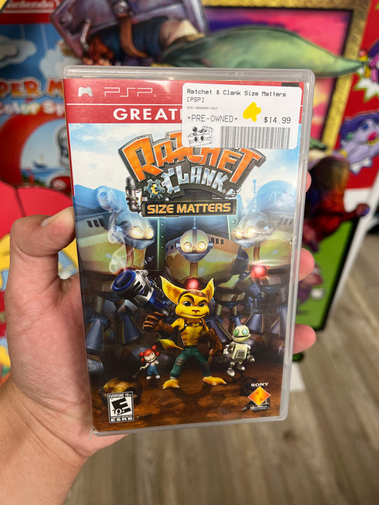 Ratchet & Clank Size Matters PSP