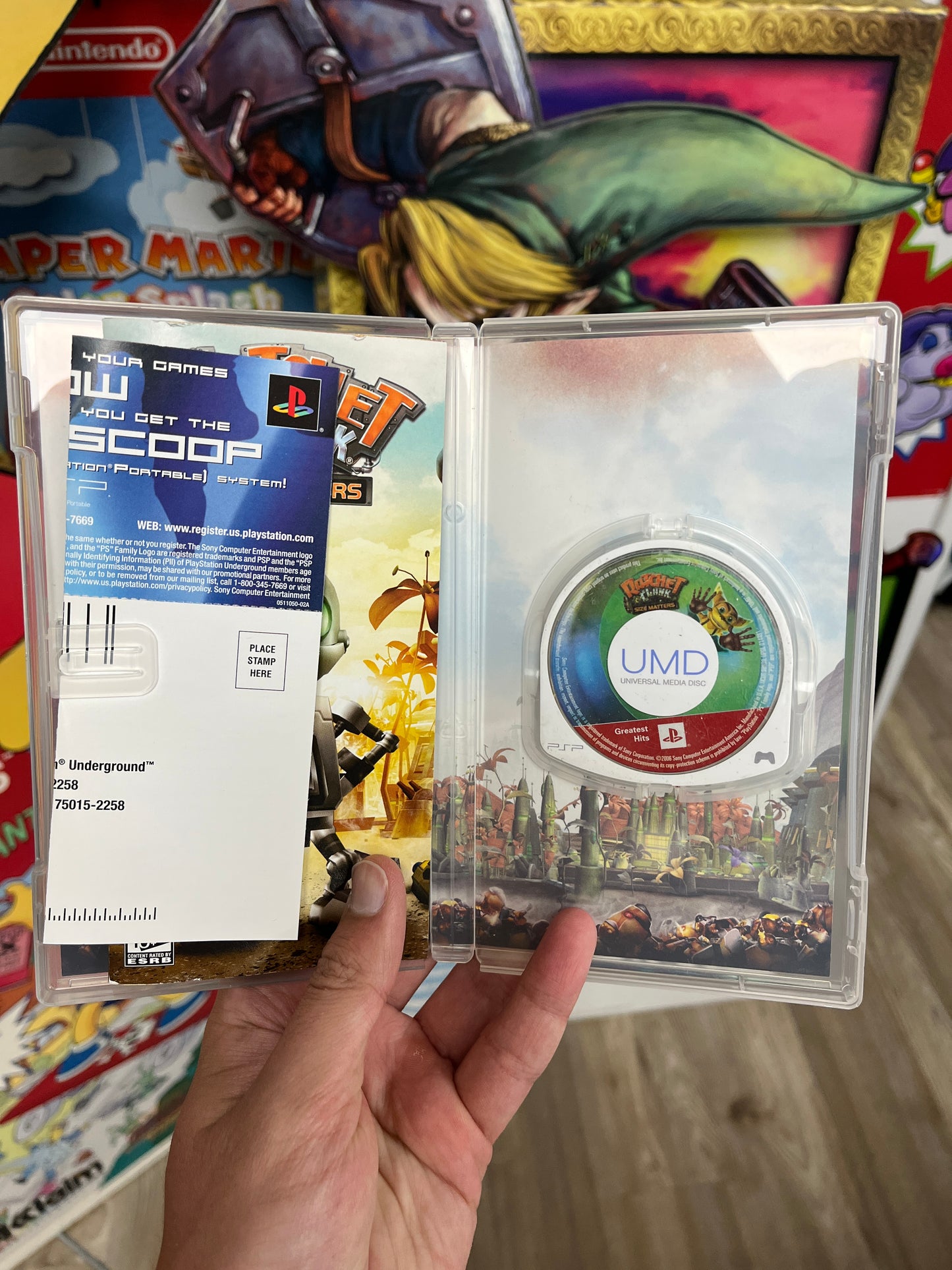Ratchet & Clank Size Matters PSP