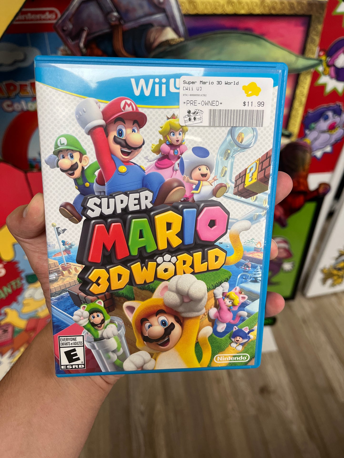 Super Mario 3D World Wii U